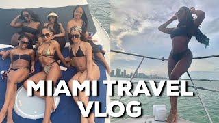 MIAMI TRAVEL VLOG: BFF BIRTHDAY, YACHT, SOUTH BEACH + MORE | LIV CELENE 2021