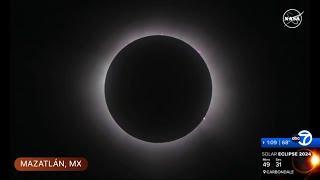 What are sun spots and Baily's beads, which you might see during eclipse totality?