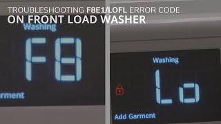 Troubleshooting F8E1 or LoFL Error Code