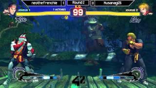 USF42 Tournament - WBR2 - neothefrenchie [Ryu] vs Kusanagi26 [Ken]