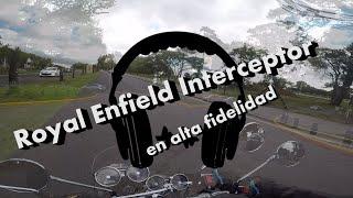 Royal Enfield Interceptor 650 - Sonido en Alta Definicion - Raw Exhaust Sound: Motoblog Argentina