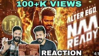 LEO - Naa Ready Lyric Video Reaction Malayalam Thalapathy Vijay Lokesh Anirudh  Entertainment Kizhi