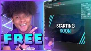 Make TWITCH Overlays for FREE Without Photoshop (Tutorial)
