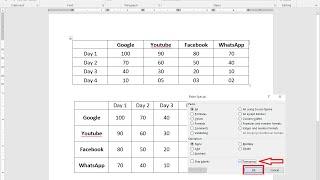 MS Word Table: How to Convert Row to Column, Column to Row