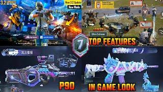 3.2 Update Gameplay 120FPS | Mecha Fusion Top Features | Jetpack Update | Mummy M416 | P90 Upgrade