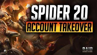 Spider 20 Takeover and Team Build! | Raid: Shadow Legends