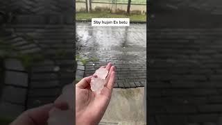 Viral Surabaya Hujan Es Batu️