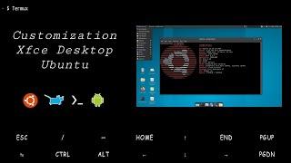 Customization Icons & Themes Xfce Desktop On Termux | Android
