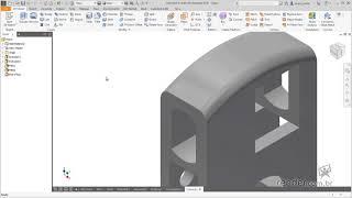 4 - Exploring Commands and Options Accessed with the Mouse | Inventor 2018 Part