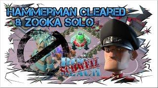 Boom Beach NO ICE on Hammerman Stage 7 ! Zooka Solos on OP Bases !