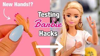 Testing Barbie Doll Hacks To See If They ACTUALLY Work!