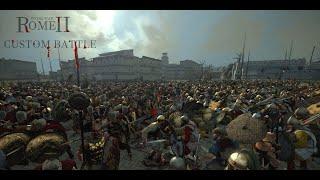 Total War: Rome II / Custom Battle - Very Hard / Sparta & Athens VS Persian & Carthage / o23 /