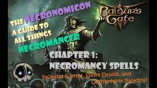 [BG3] The Necronomicon, a guide to all things Necromancy. Chapter 1: Necromancy Spells [No Spoilers]