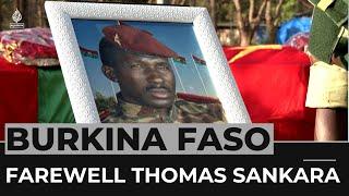 Revolutionary leader Thomas Sankara reburied in Burkina Faso