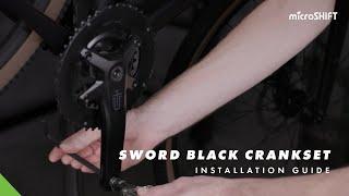 Sword Black Crankset: Installation Guide