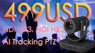 A 499USD Auto Tracking NDI PTZ Camera | AVKANS LV20N Tested by Professional Audio&Video Producer