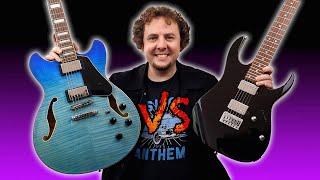 Two VERY different Ibanez guitars with the SAME pickups | In-depth tone test | GRG121SP vs AS73FM