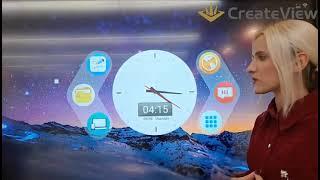 Dual operating system! (CreateView Interactive panel for Meeting) ~ Demo video