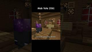 Mob Vote 2061  #minecraft #gaming