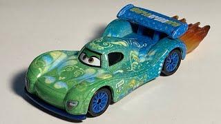 Disney Cars Carla Veloso with Flames Diecast Review