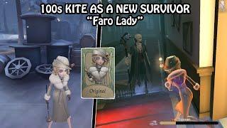 100s Kite as a New Survivor "Faro Lady" - Identity V