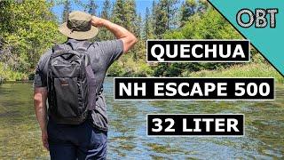 Quechua NH Escape 500 32 Review (Budget Travel Backpack)