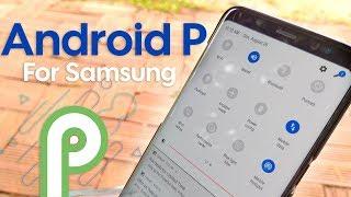 Android Pie | ONE UI Theme For Samsung  Galaxy S8 and S8+