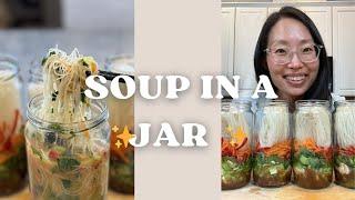 This is best way to meal prep | Soup Jars