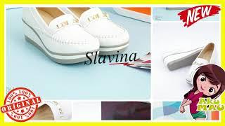 SEPATU WANITA IMPORT TERBARU WEDGESS,REVIEW SEPATU WANITA TERBARU SLAVINA 2020-1TP, SEPATU BRANDED