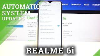 How to Allow Auto System Updates in REALME 6i – Set Auto System Updates