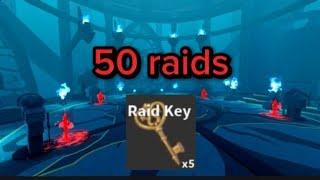 ultimate tower defense(50 raids )