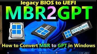 How to Convert MBR to GPT in Windows: Unlocking the Power of UEFI