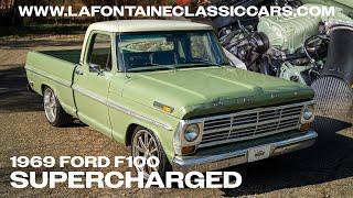 SLEEPER 1969 Ford F100 Supercharged Coyote