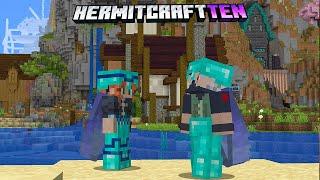 Hermitcraft - Underwater Terraforming and visits from Etho & Impulse