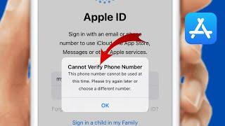 Cannot Verify Phone Number This Phone Number Cannot Be Used For Verification iPhone iOS 17 | 2024