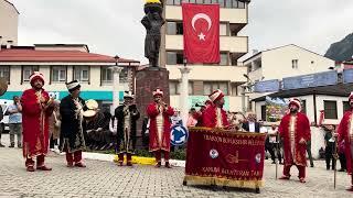 YENİ Tonya Tereyağı Festivali 2024, Mehteran Takımı Plevne Marşı 21.Bölüm, Trabzon