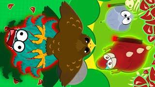 Mope.io GOLDEN EAGLE DROPS ALL HIGH TIERS INTO DEADLY POISON LAKE! | Mope.io Funny Gold Eagle Troll