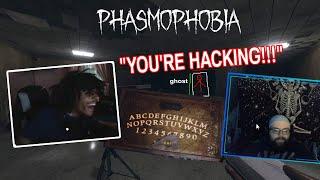 Trolling Phasmophobia Streamers with HACKS...