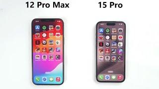 iPhone 15 Pro vs 12 Pro Max - SPEED TEST!