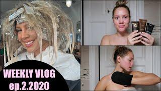 My Tanning Routine | New Hair | Weekly Vlog 2020 | Elanna Pecherle