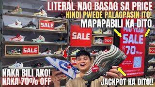 Nagaganap na BAGSAK Presyo Sa mga SHOES and APPARELS ngayon sa FOOT LOCKER! -