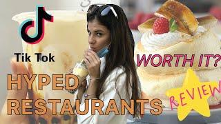 Going to TIKTOK hyped restaurants in LONDON - are they worth it - VLOG