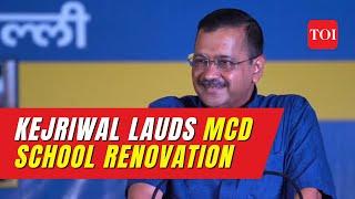 Delhi CM Arvind Kejriwal inaugurates MCD school in Libaspur: Look how govt schools have improved