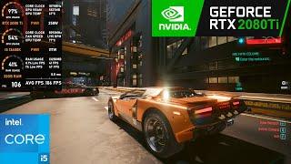 RTX 2080 Ti | Cyberpunk 2077 Patch 2.11 - 1080p Ultra, DLSS, Ray Tracing DLS OFF/ ON