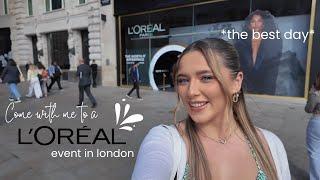 L’ORÉAL PARIS EVENT IN LONDON | London vlog