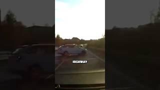 U -TURN ON A HIGHWAY? CRAZY CZECH ROAD RAGE #short #rage #road