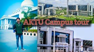 My university tour || AKTU campus tour