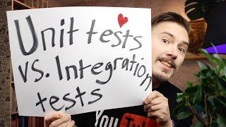 Unit tests vs. Integration tests - MPJ's Musings - FunFunFunction #55