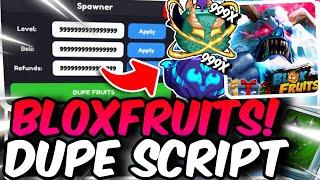 Blox Fruits Best Spawner Dupe Script [️YETI] MOBILE│DELTA│DRAGON FRUIT │PASTEBIN 2025 