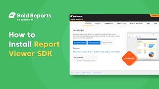 How to install Report Viewer SDK | Bold Reports